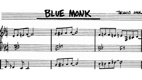  Blue Monk - Een complexe melodie die soulvol door blues-akkoorden slingert